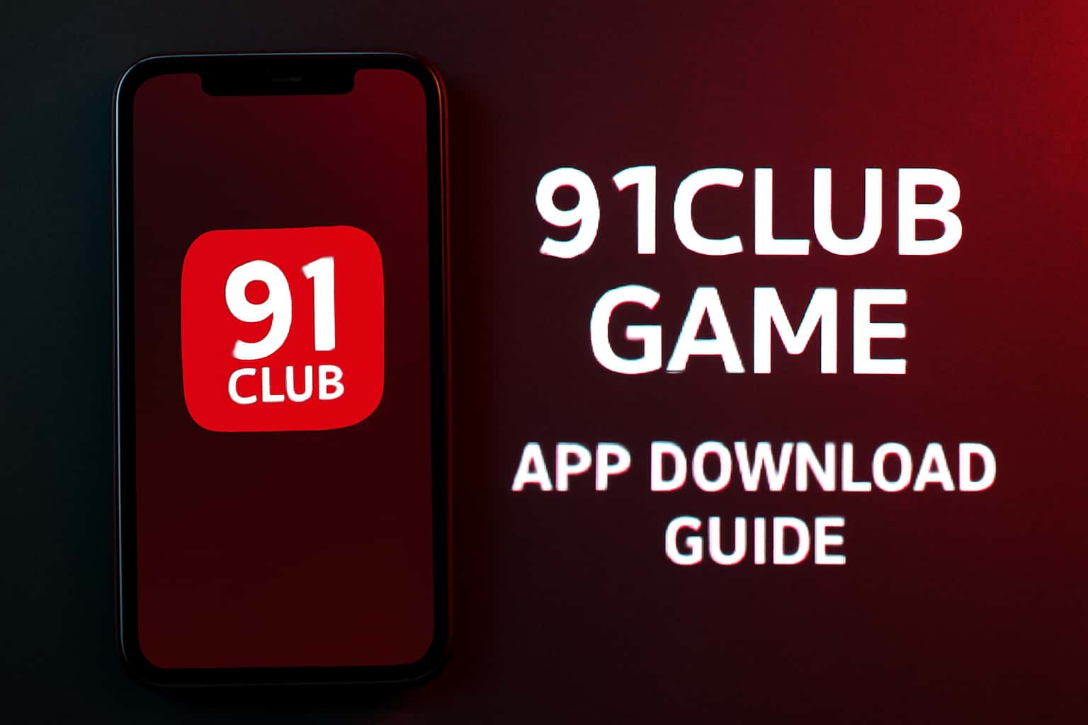 A visual representation of the 91Club Game App Download Guide highlighting the download process and features.