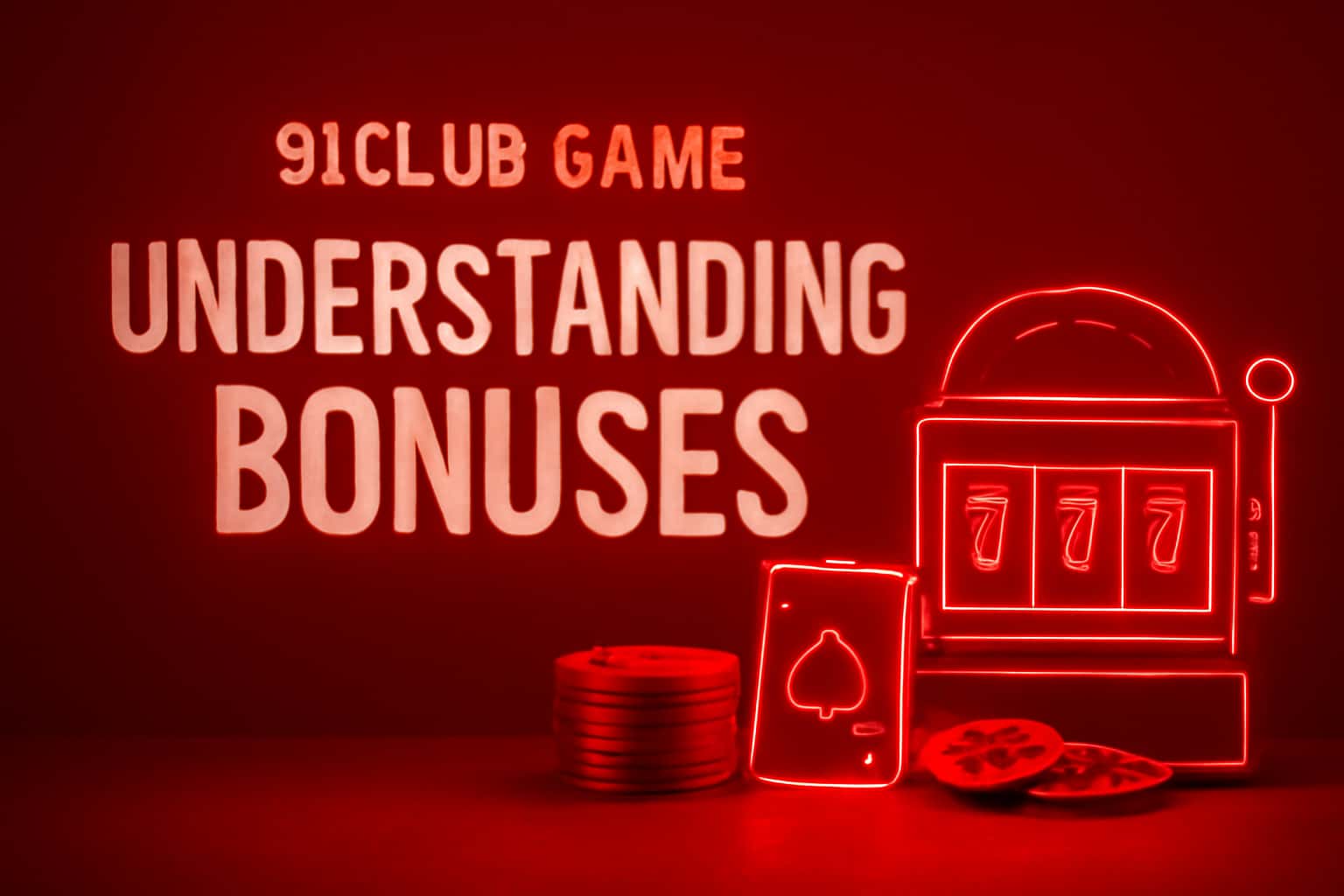 An informational scene illustrating the concept of bonuses in the 91Club Game.