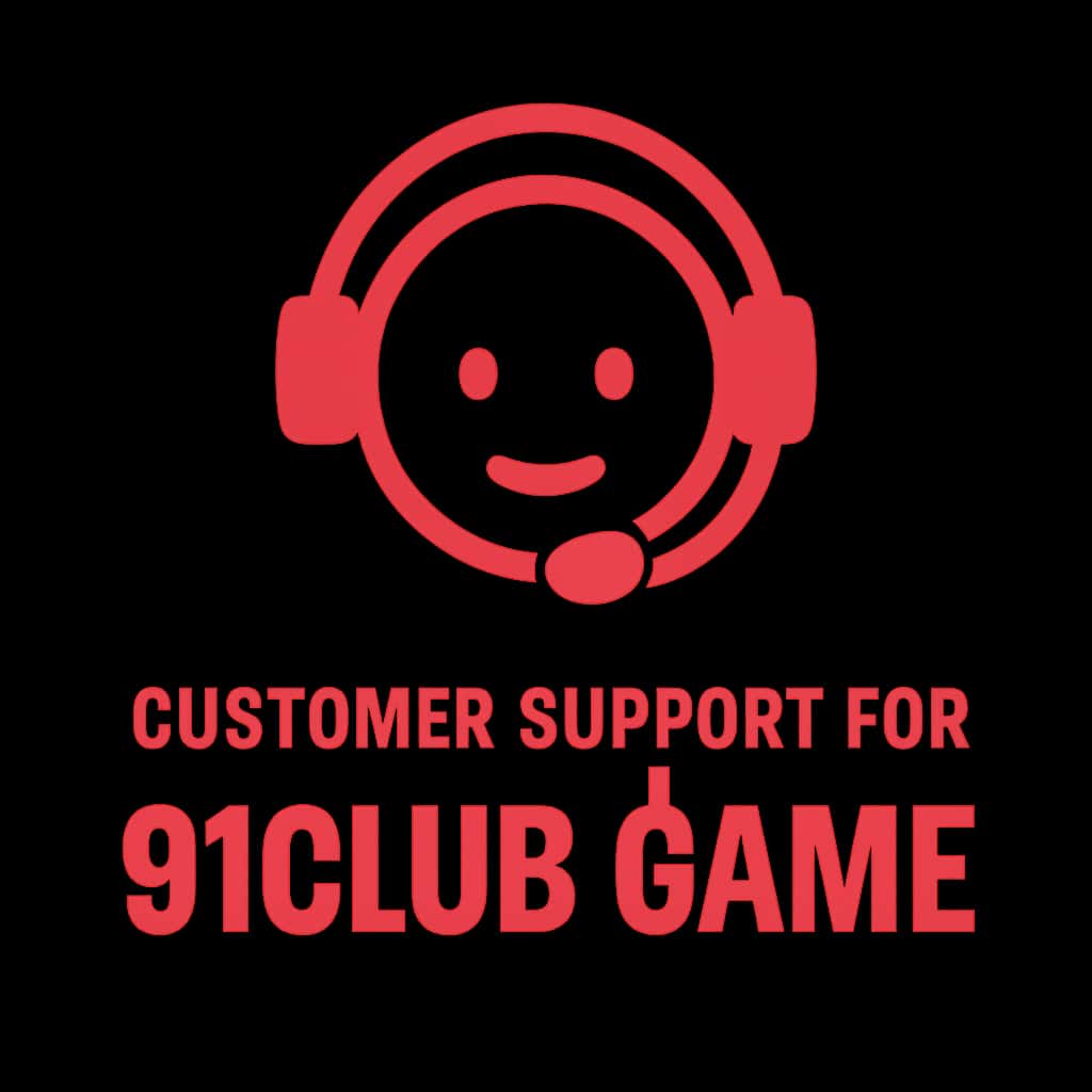 Icon representing customer support for 91Club Game.