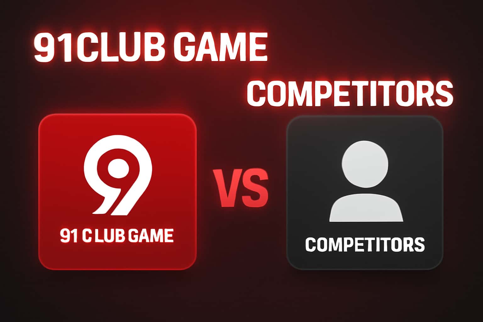 A visual representation comparing 91Club Game with its competitors.