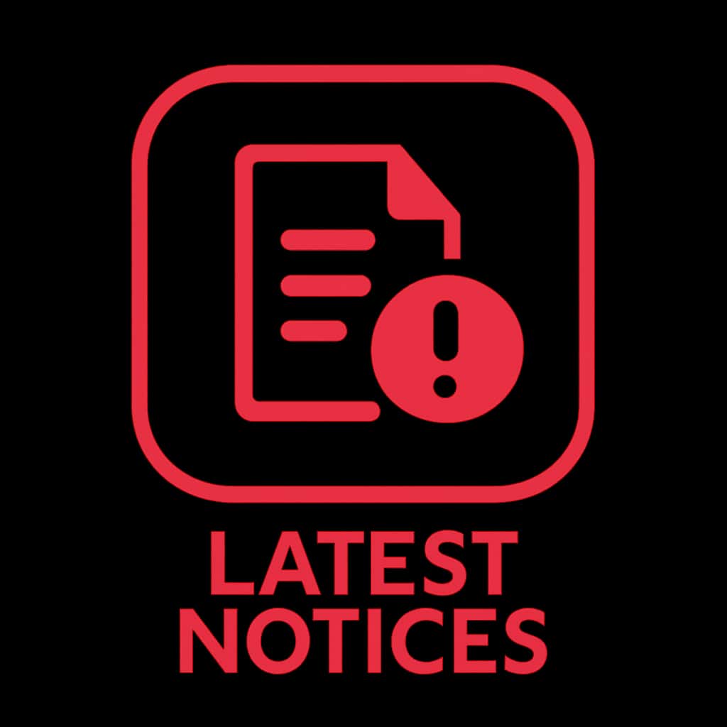 A badge design symbolizing 91Club Game notices.